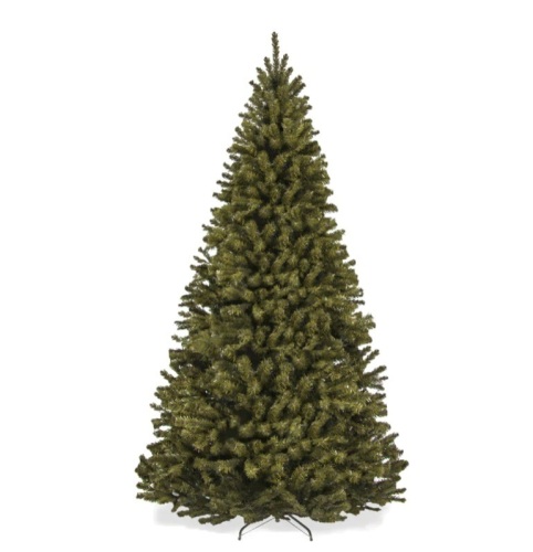 9 ft. Unlit Artificial Green Spruce Christmas Tree, w/Easy Assembly - Lot 1000