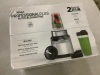 Ninja Nutri Blender Pro Silver 24 oz. with 2 Speed Auto iQ, 1100 Peak Watt, Dishwasher Safe Parts & On the Go Personal Blender - Thumbnail 3
