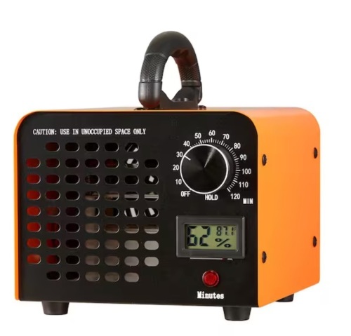 Vevor Ozone Machine 3230 sq. ft. HEPA - Type Ozone Generator in Oranges/Peaches Odor Remover High Capacity Commercial - Lot 952JF