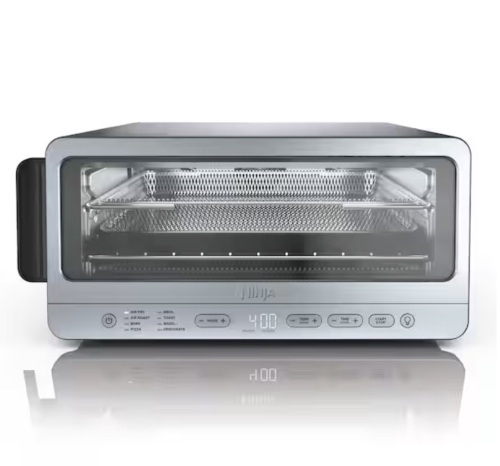 Ninja 18.55 Qt. Flip Toaster Oven & Air Fryer, 8-in-1 Functionality - Lot 73JF