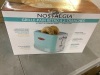 Nostalgia Retro 900 W 2-Slice Aqua Wide Slot Bagel Toaster - Thumbnail 3
