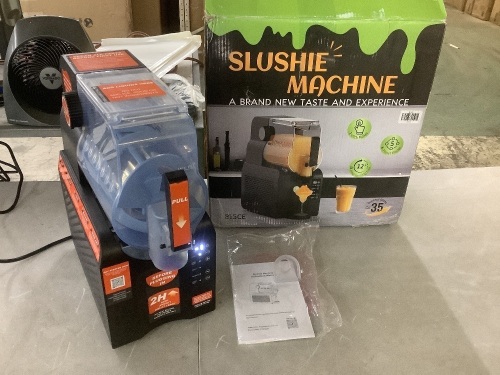 Velivi 88 oz. Slushie Snow Cone Machine with Self-Cleaning Function Technology, 5-Smart Modes, No Ice Needed, Silver - Lot 33JF