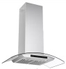 Vikio 30 in. 900 CFM Ducted Wall Mount Range Hood Tempered Glass in Stainless Steel with Intelligent Gesture Sensing - Thumbnail 1