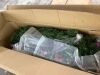7.5' Pre-Lit Artificial Green Spruce Christmas Tree, w/Easy Assembly - Thumbnail 3