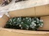9' Pre-Lit Pre-Decorated Christmas Tree w/ Flocked Tips, Pinecones - Thumbnail 2