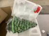 Large Pre-Lit Ceramic Christmas Tree Decoration w/ LED Light, Timer - 18in - Thumbnail 2
