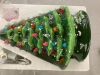 Pre-Lit Ceramic Tabletop Christmas Tree with Lights- 15in - Thumbnail 3