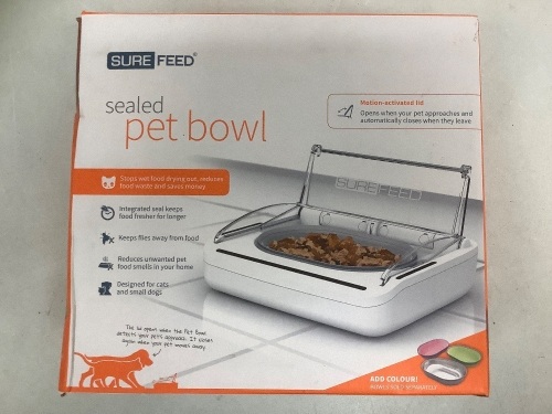 SureFeed Sealed Pet Bowl, Appears New, Sold as is, Retails for $64 - Lot 50