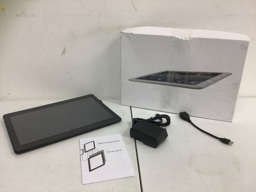 Tablet, Possibly Samsung, Powers Up, E-Commerce Return, Sold as is - Lot 82
