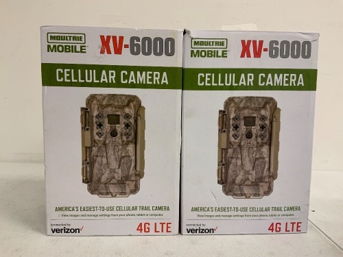 Lot of (2) Moultrie Trail Cameras, E-Commerce Return, Sold as is - Lot 165