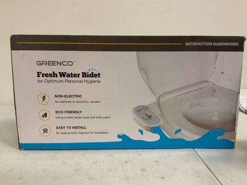 Greenco Fresh Water Bidet, Appears New, Sold as is - Lot 166