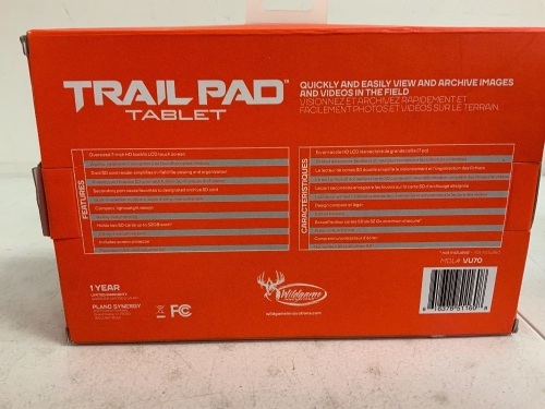 Wildgame Innovations Trail Pad Tablet, E-Commerce Return, Sold as is - Lot 185