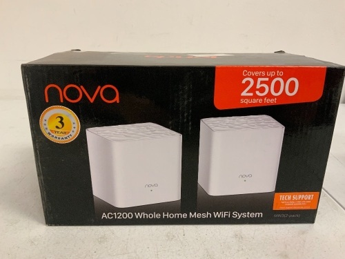 Nova Whole Home Mesh WiFi System, Appears New, Sold as is - Lot 200