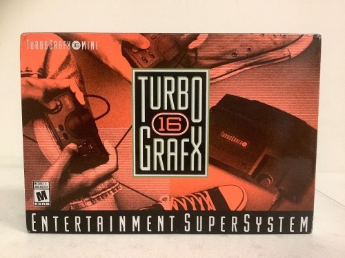 TurboGrafx-16 Gaming System, Appears New, Sold as is - Lot 217