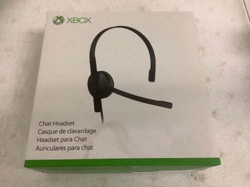 Xbox Chat Headset, Appears New, Sold as is - Lot 256