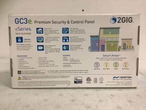 GC3e Security and Control Panel, Appears New, Sold as is - Lot 257