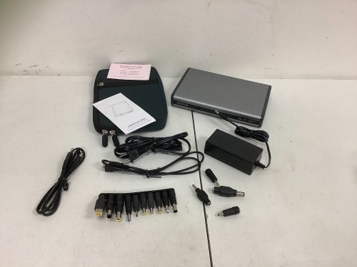 Universal Powerbank for Laptops, Smartphones and More, Powers Up, E-Commerce Return, Sold as is - Lot 282