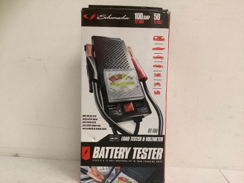 Schumacher Battery Tester, E-Commerce Return, Sold as is - Lot 285
