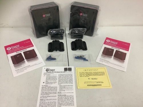 Lot of (2) T Mobile Personal Cell Spot Signal Booster, Powers Up, E-Commerce Return, Sold as is - Lot 292