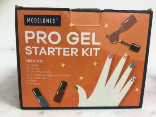 Modelones Pro Gel Starter Kit, Appears New, Sold as is - Lot 294