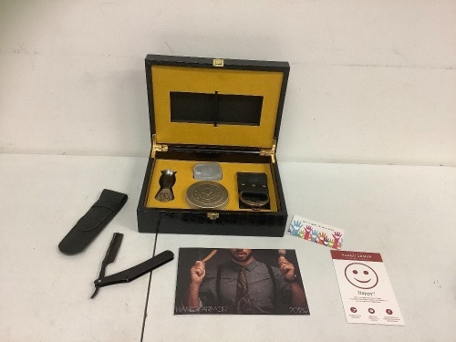 Naked Armor Straight Razor Kit, E-Commerce Return, Sold as is - Lot 300