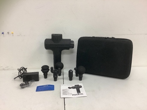 Massage Gun, Powers Up, E-Commerce Return, Sold as is - Lot 334
