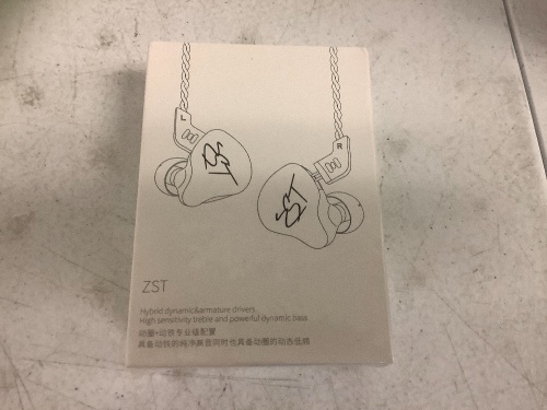 ZST Earbuds, Appears New, Sold as is - Lot 353