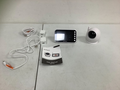 Ainhyzic Baby Monitor, Powers Up, E-Commerce Return, Sold as is  - Lot 362