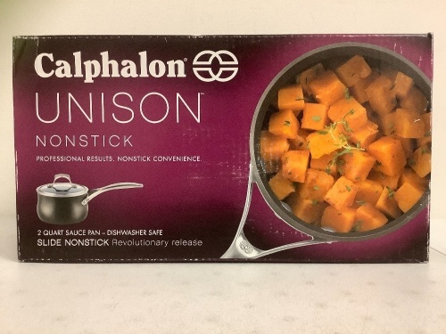 Calphalon Unison 2 Qt Saucepan, Appears new, Sold as is - Lot 364