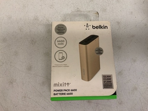 Belkin Power Pack, Appears New, Sold as is - Lot 632