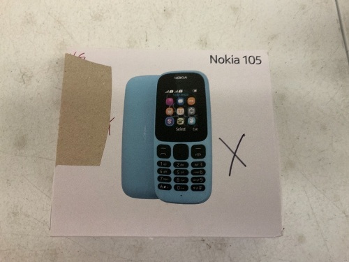 Nokia 105 Dual SIM Phone, E-Commerce Return, Sold as is - Lot 642