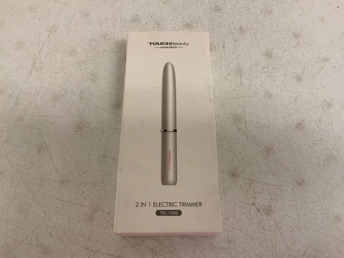 Touch Beauty 2 in 1 Electric Trimmer, Appears New, Sold as is - Lot 650