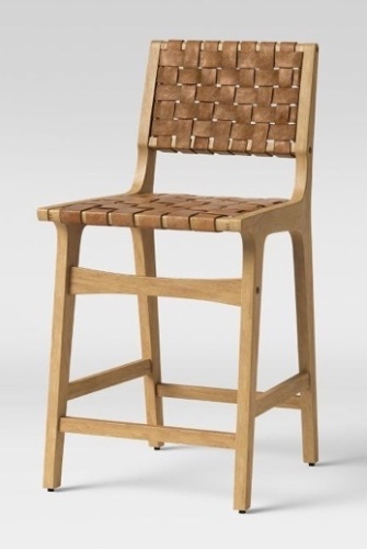 Ceylon Woven Counter Height Barstool - Opalhouse, Appears New - Lot 660