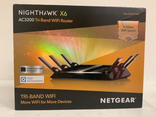 Netgear Nighthawk Router, Appears New, Sold as is - Lot 669