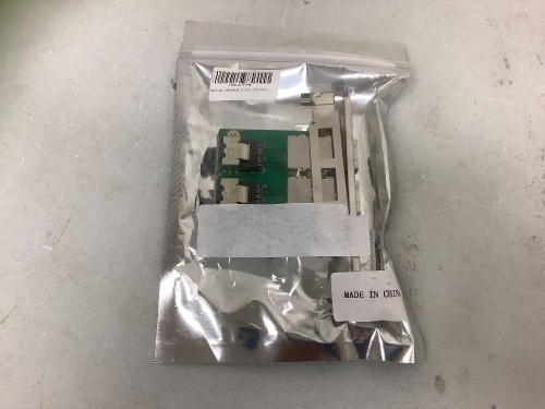 CableDeconn Dual Mini Adapter in PCI Bracket, Appears New, Sold as is - Lot 693G
