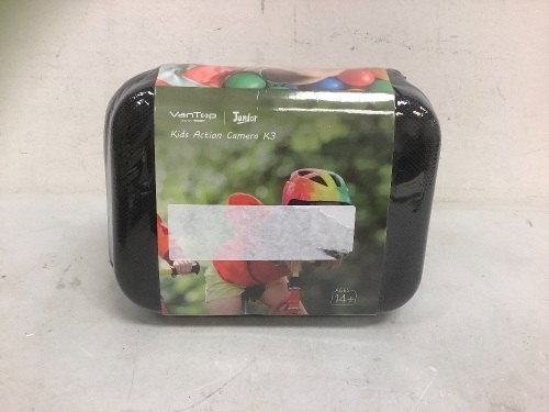 VanTop Kids Action Camera, Appears New, Sold as is - Lot 714G