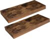 Floating Shelves for Wall, Wall Mounted Shelf Set of 2 - Thumbnail 1