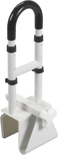 Drive Medical Adjustable Bathtub Grab Bar & Bathtub Safety Rail - Lot 5155