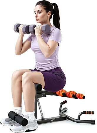 Deep Squat Machine, Adjustable Glutes Trainer Machine, Core & Abs for Low Impact Lower Body Workouts, Home Gym Push-Up Exercises, Easy to Assemble, 350Lbs Weight Capacity - Lot 5196
