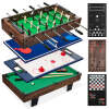11-in-1 Combo Game Set w/ Ping Pong, Foosball, Air Hockey, 5 Storage Bags - Thumbnail 1