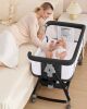 3 in 1 Baby Bassinet Crib with Breathable Mesh - Thumbnail 1