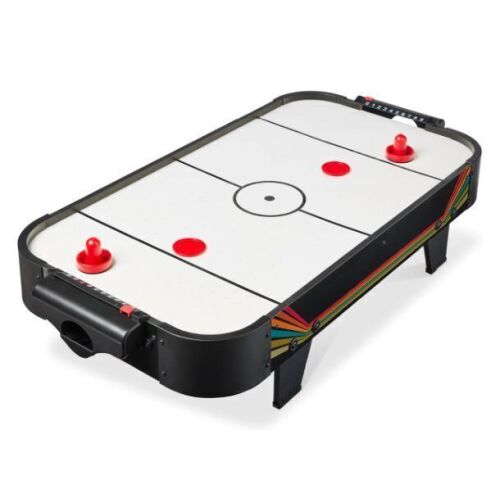 Tabletop Air Hockey Arcade Game Table w/ 2 Pucks, 2 Strikers - 40in - Lot 511