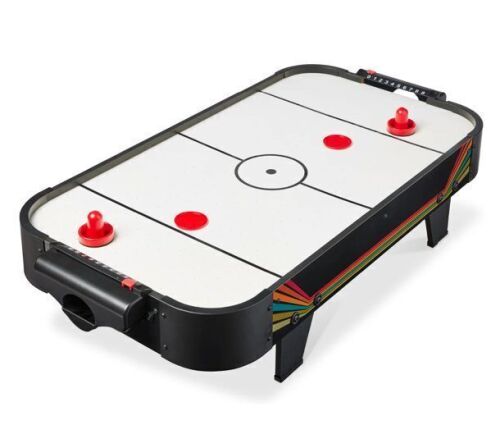 Tabletop Air Hockey Arcade Game Table w/ 2 Pucks, 2 Strikers - 40in - Lot 703
