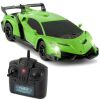 Lot of (2) 1/24 Kids RC Lamborghini Veneno Racing Car Toy w/ Lights, Shock Suspension - Thumbnail 1