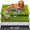 Hompet Dog Grass Pad with Tray, 41"x27" - Thumbnail 1