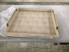 Shagreen Leather Decorative Ottoman Tray - Thumbnail 2