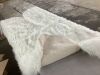 White Faux Fur Rug - Thumbnail 5