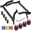 Rear Saddlebag Guard Crash Bar Bracket Kit Fit For Harley Touring Street Glide Road King Road Glide Electra Glide Ultra Limited CVO Black Motorcycle Bumpers 2009-2023 - Thumbnail 1