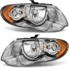 Headlight Assembly Pair for Chrysler Town & Country 2005-2007 - Thumbnail 1