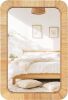 Rattan Rectangular Mirror 24x36 - Thumbnail 1